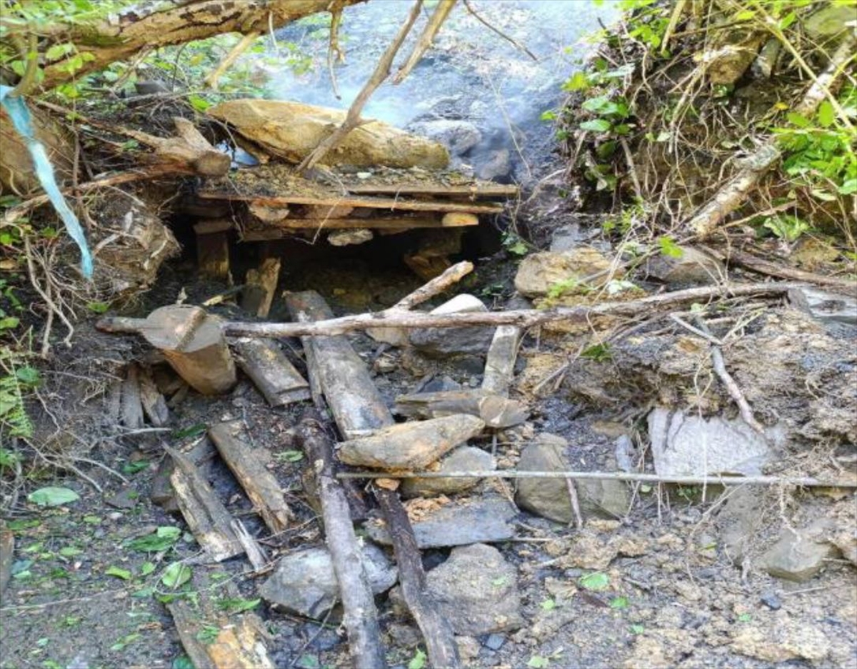 Zonguldak'ta ruhsatsız işletilen 5 maden ocağı imha edildi