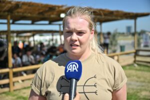 İSTANBUL (AA) – İstanbul'da yapılan 6. Etnospor Kültür Festivali'nde İzlanda'nın