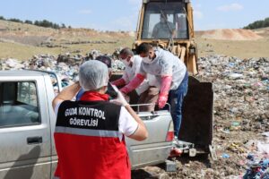 ADIYAMAN (AA) – Adıyaman'da tüberkülozlu olduğu belirlenen 650 kilogram et