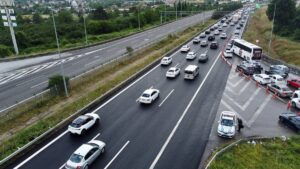 BOLU (AA) – Kurban Bayramı tatili dolayısıyla yola çıkan sürücüler,