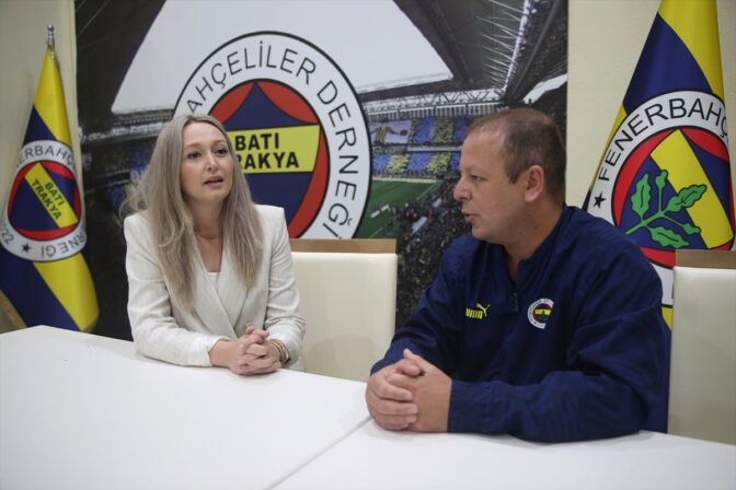 Batı Trakya'daki DEB Partisinden, kapatılan Fenerbahçe Derneğine ziyaret
