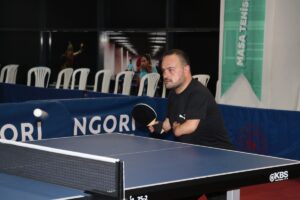 ADANA (AA) – NURŞİN MAĞIN – Adana'da para masa tenisindeki