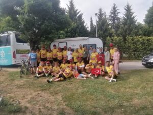 KOCAELİ (AA) – Kocaeli'de 16 bisikletli, çölyak hastalığına dikkati çekmek