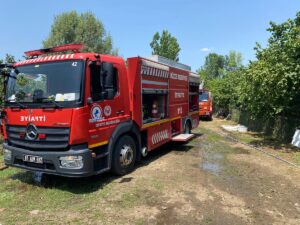 DÜZCE (AA) – Düzce'de iki büyükbaş hayvanın telef olduğu besi