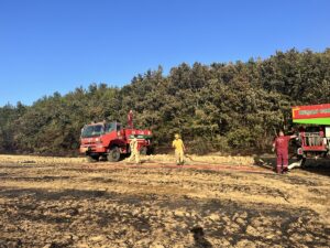 EDİRNE (AA) – Edirne'nin Keşan ilçesinde ormanlık alanda çıkan yangın
