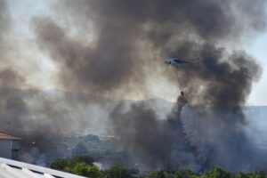 İZMİR (AA) – İzmir'in Kemalpaşa ilçesinde palet atölyesinde çıkıp çevredeki