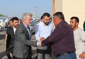 KAHRAMANMARAŞ (AA) – Kahramanmaraş'ta Kurban Bayramı hazırlıkları kapsamında Büyükşehir Belediyesi'ne