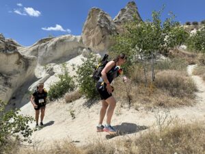 NEVŞEHİR (AA) – Nevşehir'in Göreme beldesinde ilki düzenlenen "Kapadokya Çöl