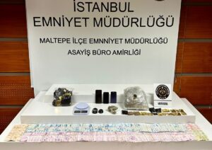 İSTANBUL (AA) – Maltepe'de, uyuşturucu ticareti yaptığı iddiasıyla gözaltına alınan