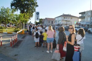 BALIKESİR (AA) – Balıkesir'in Ayvalık ilçesinden Midilli Adası'na feribotla geçişlerde