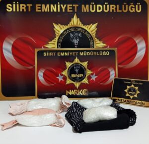 SİİRT (AA) – Siirt'in Baykan ilçesinde yolcu otobüsünde sentetik uyuşturucuyla