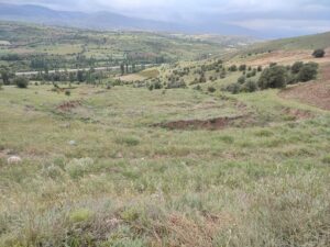 SİVAS (AA) – Sivas'ın Gölova ilçesinde heyelan sebebiyle riskli görülen