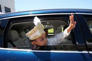 ANKARA (AA) – Vakıflar Genel Müdürü Sinan Aksu'nun makam aracı