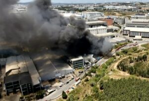 İSTANBUL (AA) – Tuzla Deri Organize Sanayi Bölgesi'nde bulunan bir