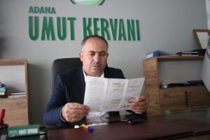 ADANA (AA) – Umut Kervanı İnsani Yardım Vakfı, "Huzura Adım