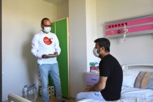 VAN (AA) – Van'da Bin Gönüllüden Biri Sen Ol Derneği