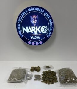 YALOVA (AA) – Yalova'da kiraladıkları villada ürettikleri uyuşturucuyu İstanbul, Bursa