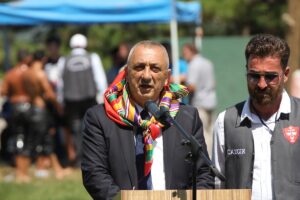 KÜTAHYA (AA) – Kütahya'nın Domaniç ilçesinde 663'üncüsü düzenlenen Domaniç Yağlı