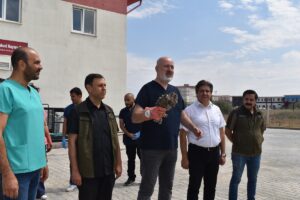 AFYONKARAHİSAR (AA) – Afyon Kocatepe Üniversitesi (AKÜ) Yaban Hayatını Kurtarma