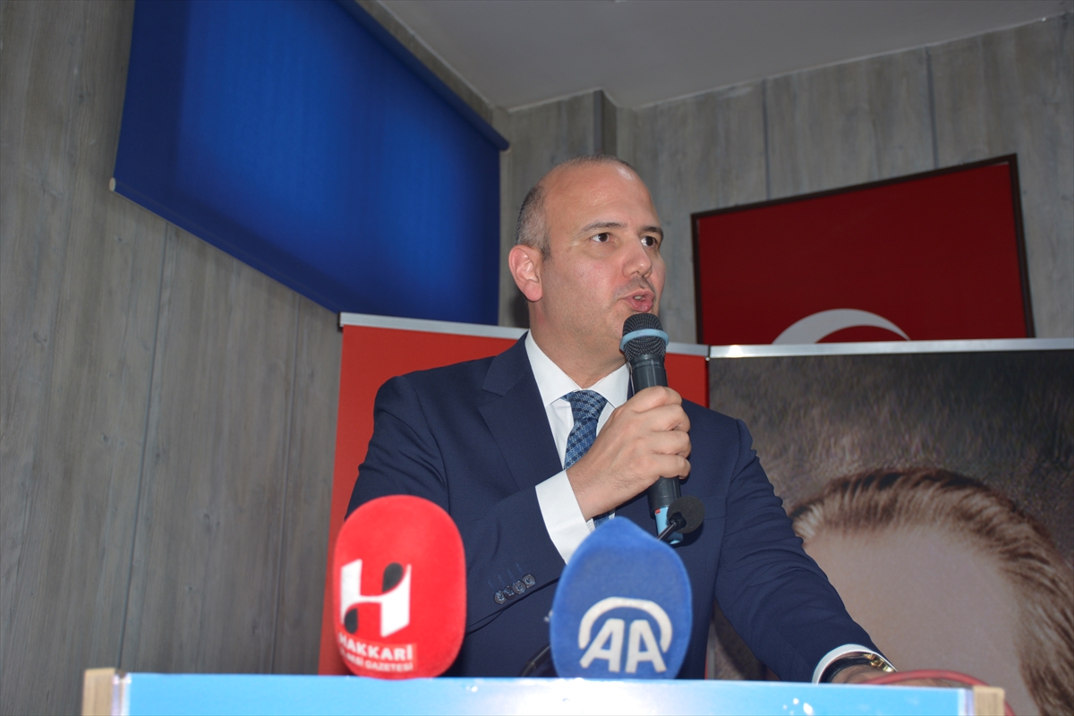 AK Parti Genel Başkan Yardımcısı İleri, Hakkari'de konuştu: