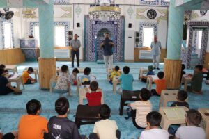 AMASYA (AA) – Amasya'da bir camide görevli imam, Kur'an kursuna