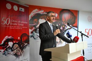 ANKARA (AA) – "Aşık Veysel'in Vefatının 50. Yılı Anısına Braille
