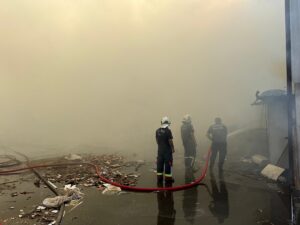 AYDIN (AA) – Aydın'da ASTİM Organize Sanayi Bölgesi'ndeki geri dönüşüm