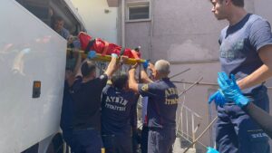 - Yaralanan çok sayıda yolcu, çevre hastanelere kaldırıldı