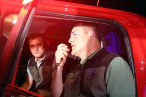 MUĞLA (AA) – Muğla'nın Bodrum ilçesinde çıkan orman yangınına havadan