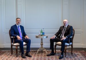 BAKÜ (AA) – Azerbaycan Cumhurbaşkanı İlham Aliyev, Azerbaycan'ın Şuşa şehrinde