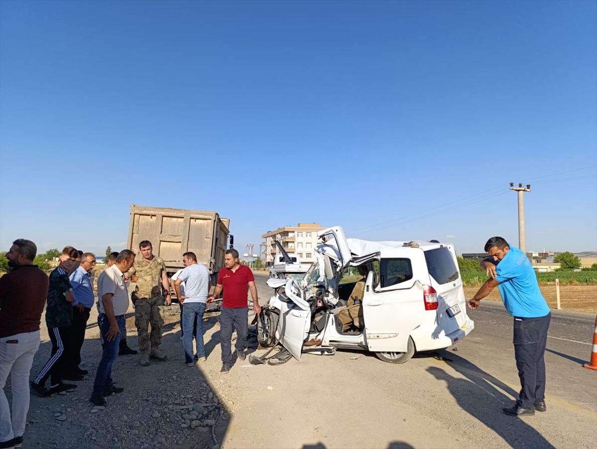 Diyarbakır'da trafik kazasında 1 kişi öldü, 1 kişi yaralandı