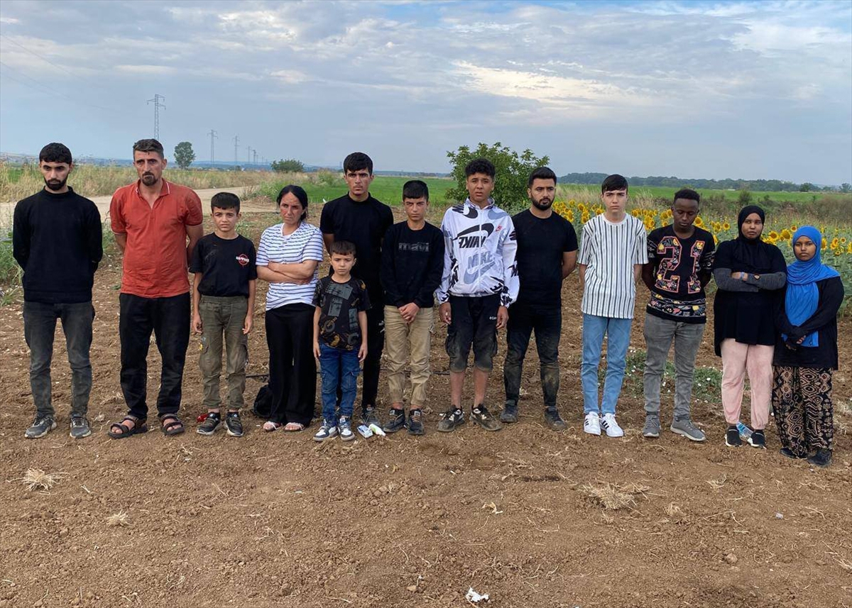 EDİRNE (AA) – Edirne'de yasa dışı yollarla yurda girdiği tespit