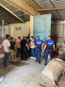 GAZİANTEP (AA) – Gaziantep'in İslahiye ilçesinde denetimlerde ele geçirilen 1350