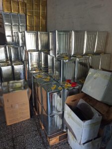 GAZİANTEP (AA) – Gaziantep'te gerçekleştirilen gıda güvenliği denetiminde sahte zeytin