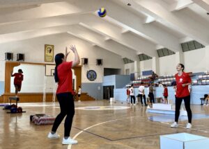 KIRŞEHİR (AA) – SERKAN GÜNER – Geleceğin milli sporcuları olmayı