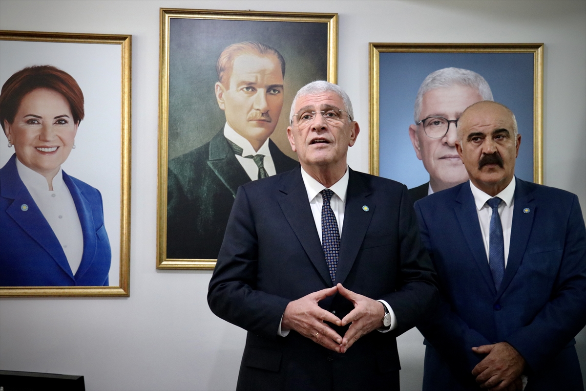 İYİ Parti Genel Başkanı Dervişoğlu, Amasya’da konuştu: