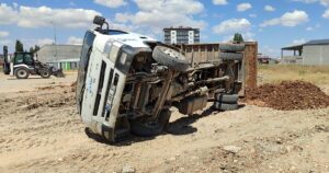 - Kaza anı güvenlik kamerasınca kaydedildi