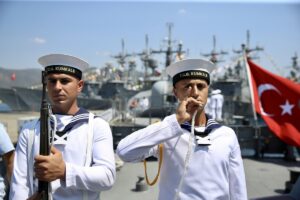 MUĞLA (AA) – Muğla'nın Marmaris ilçesindeki Aksaz Deniz Üssü'nde, TCG