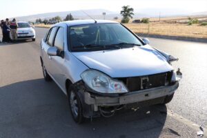 KİLİS (AA) – Kilis'te 2 otomobilin çarpışması sonucu 2 kişi