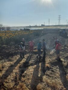 KIRKLARELİ (AA) – Kırklareli'nde çıkan anız yangınlarında 80 dekar tarım