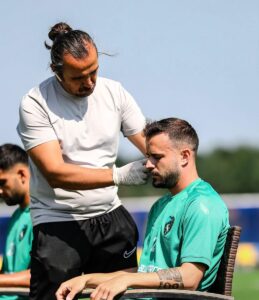 DÜZCE (AA) – Trendyol 1. Lig ekiplerinden Kocaelispor'da futbolculara hız