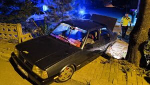 KÜTAHYA (AA) – Kütahya'da alkollü araç kullanan 14 yaşındaki çocuk,