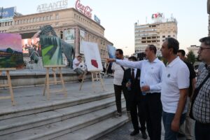 ÜSKÜP (AA) – Kuzey Makedonya'da, Srebrenitsa soykırımının 29. yılı dolayısıyla