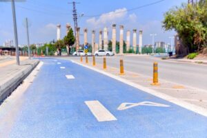 MERSİN (AA) – Mersin'de merkez dört ilçeyi birbirine bağlayan bisiklet