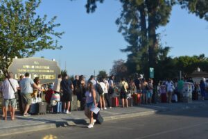 BALIKESİR (AA) – Balıkesir'in Ayvalık ilçesinden Midilli Adası'na feribot seferlerinin