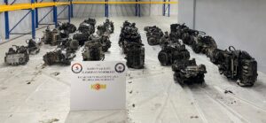 SAMSUN (AA) – Samsun'un Tekkeköy ilçesinde düzenlenen operasyonda gümrük kaçağı