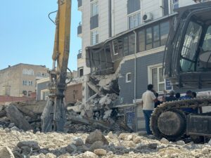 ŞANLIURFA (AA) – Şanlıurfa'da, Kahramanmaraş merkezli depremlerde ağır hasar alan