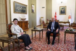 TBMM (AA) – TBMM Başkanı Numan Kurtulmuş, Singapur'un Ankara Büyükelçisi