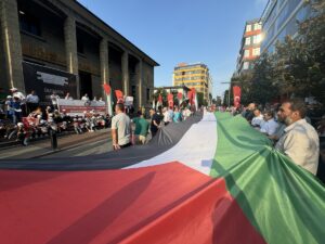 TRABZON (AA) – Trabzon'da Filistin'e destek yürüyüşü gerçekleştirildi. İHH İnsani