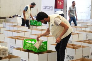 ANKARA (AA) – Yeryüzü Doktorları, Gazze'ye Ürdün üzerinden de destek